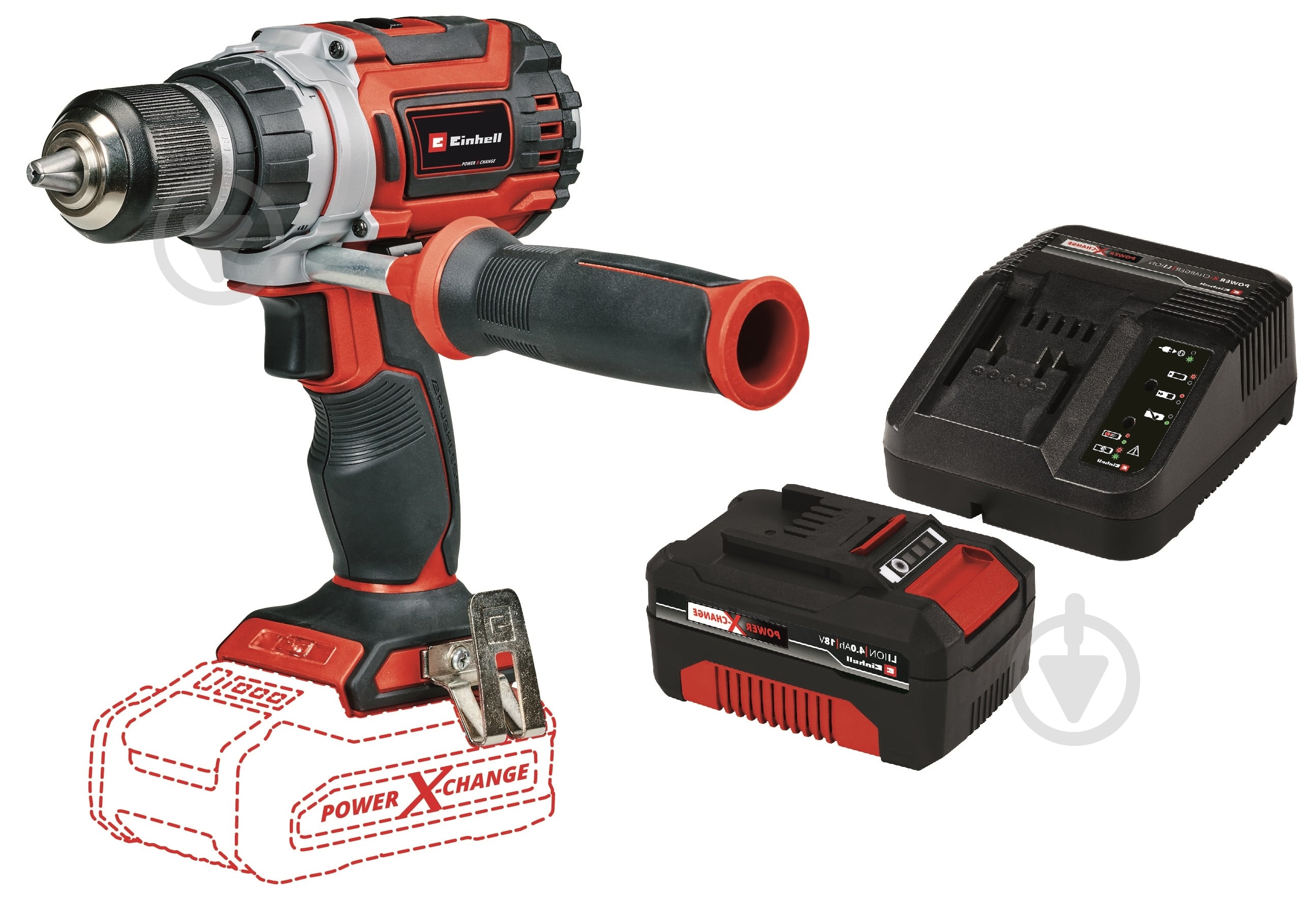 Шуруповерт аккумуляторный Einhell TP-CD 18/60 Li BL 4Ah 4514210 Set1 - фото 1 Шуруповерт аккумуляторный Einhell TP-CD 18/60 Li BL 4Ah 4514210 Set1 - фото 1