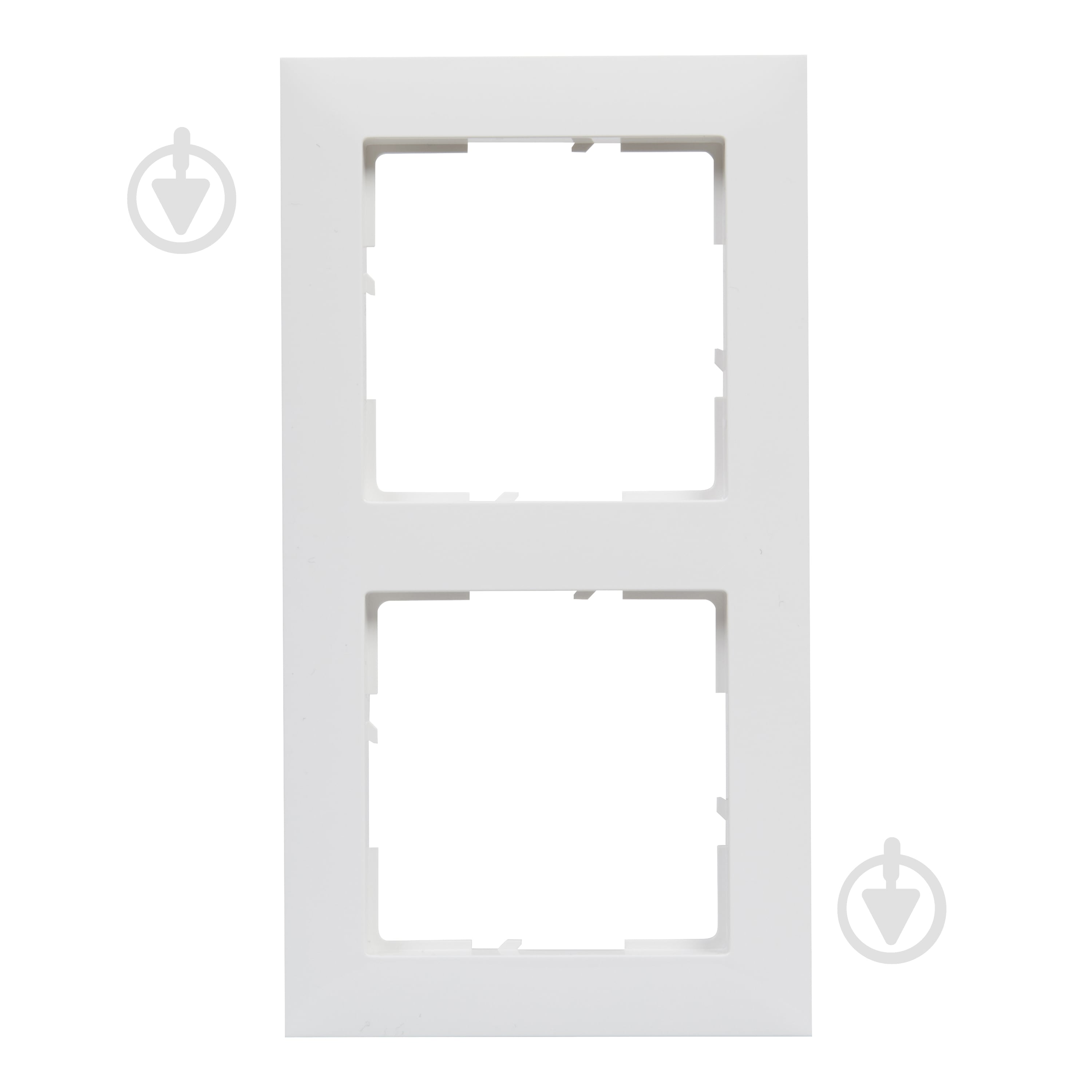 Рамка двухместная Legrand Suno универсальная белый 721502 - фото 2