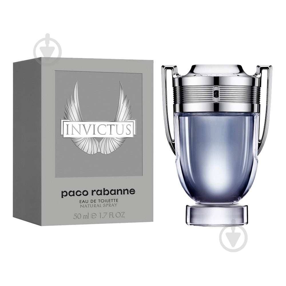 Туалетная вода PACO RABANNE Invictus 50 мл - фото 1 Туалетная вода PACO RABANNE Invictus 50 мл - фото 1
