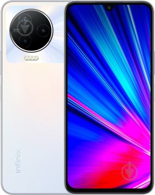 Смартфон Infinix Note 12 8/128GB alpine white (X676C) - фото 1 Смартфон Infinix Note 12 8/128GB alpine white (X676C) - фото 1