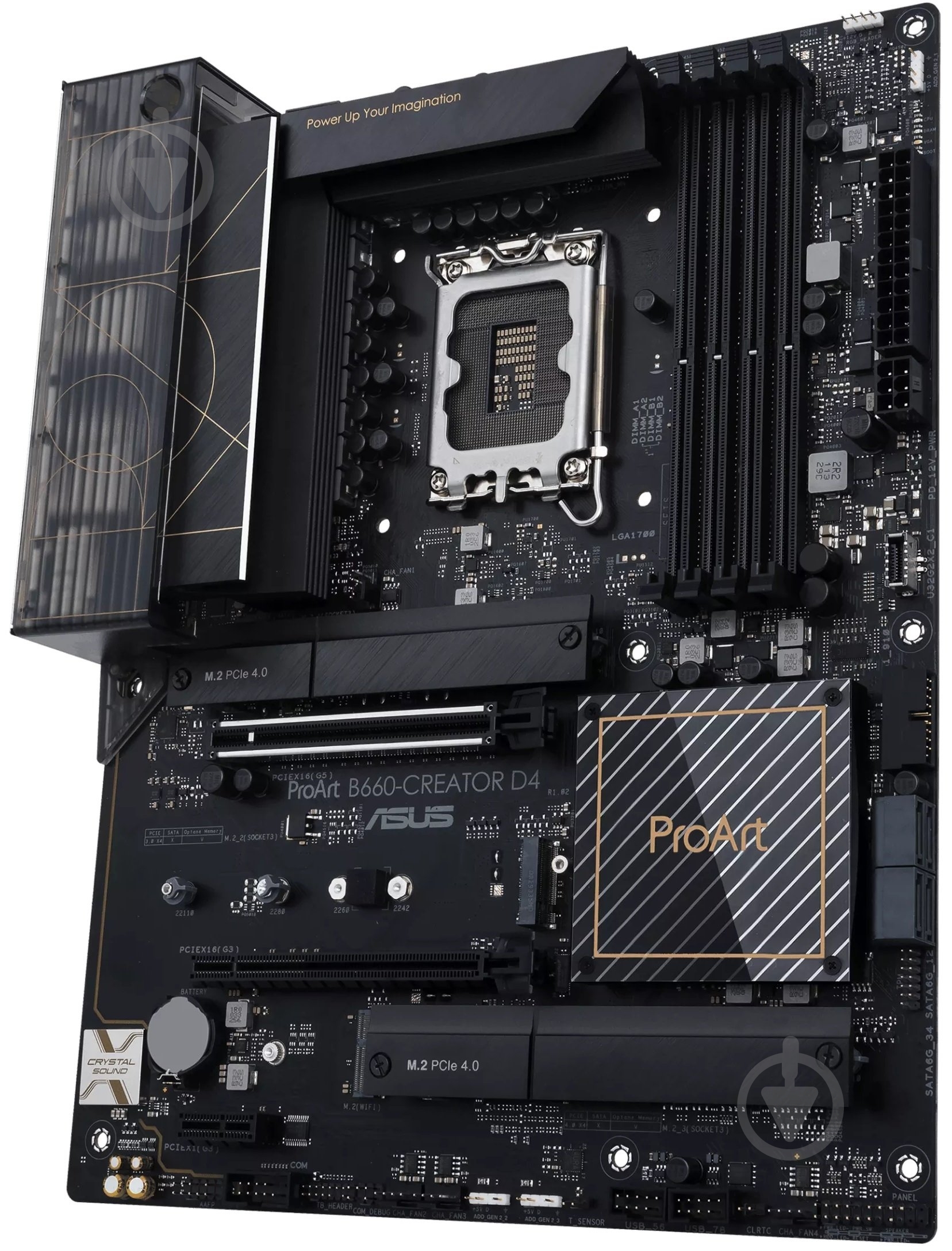 Материнская плата Asus PROART B660-CREATOR D4 (Socket 1700, Intel B660, ATX) - фото 2