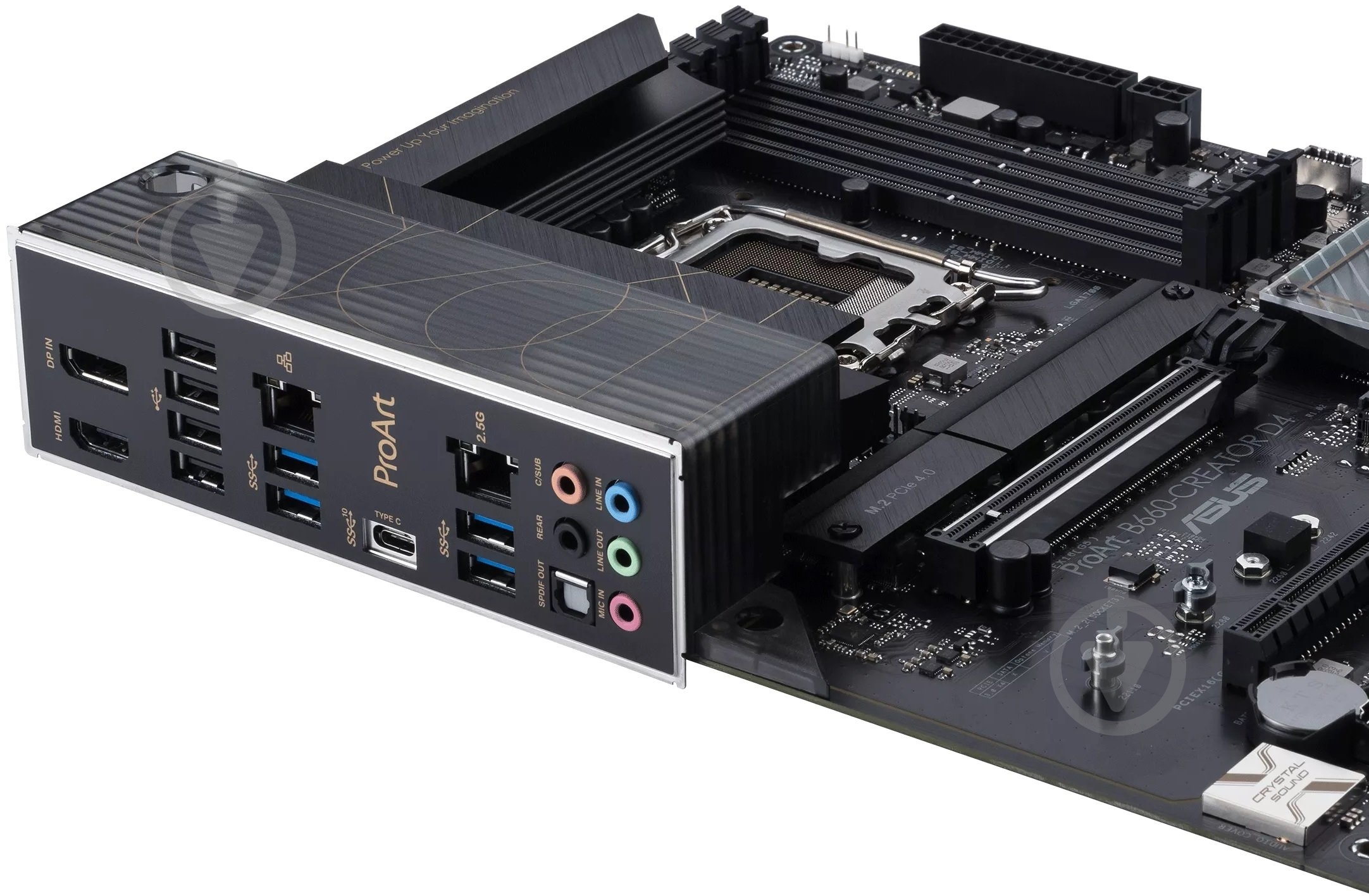 Материнская плата Asus PROART B660-CREATOR D4 (Socket 1700, Intel B660, ATX) - фото 4