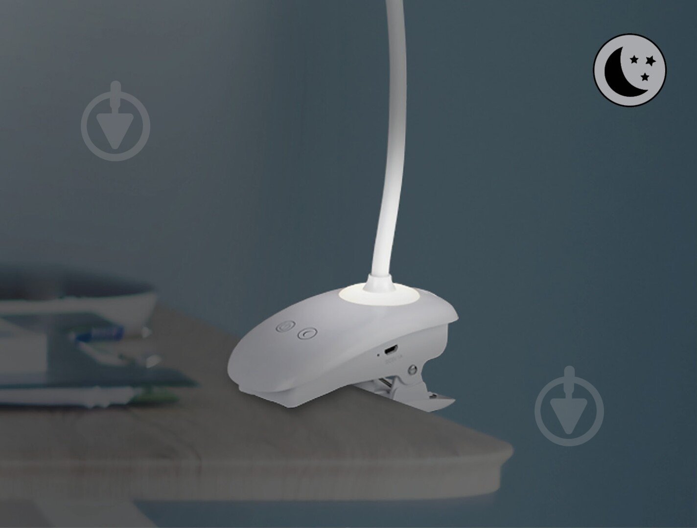 Настольная лампа аккумуляторная Rabalux Харрис 4 Вт белый 6448 - фото 6