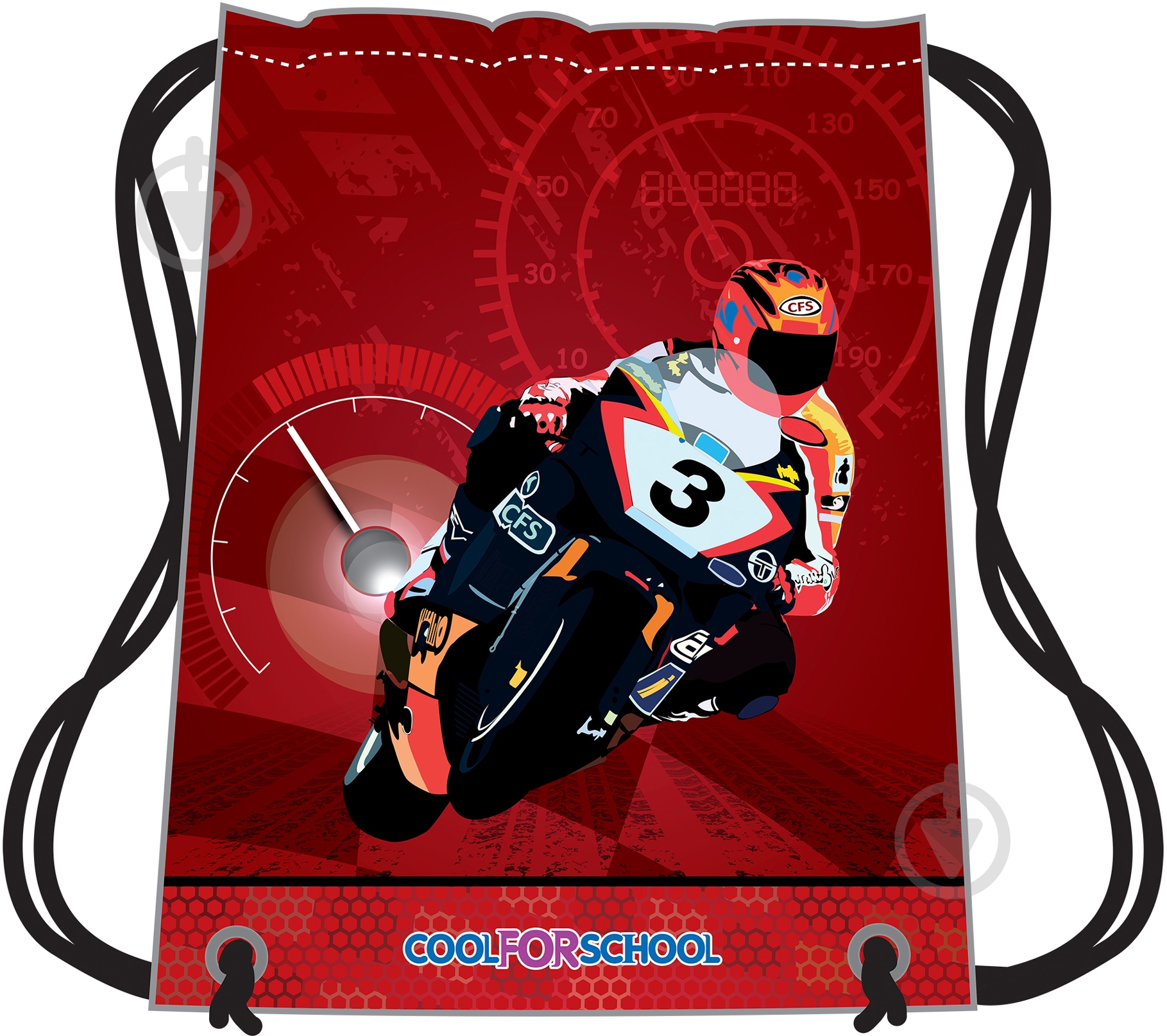 Сумка для взуття Moto CF85731 Cool For School - фото 1