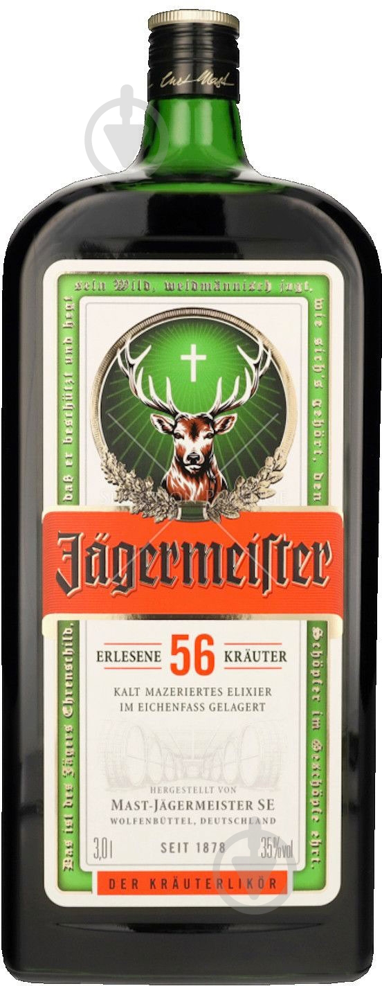 Ликер Jagermeister 3 л - фото 1