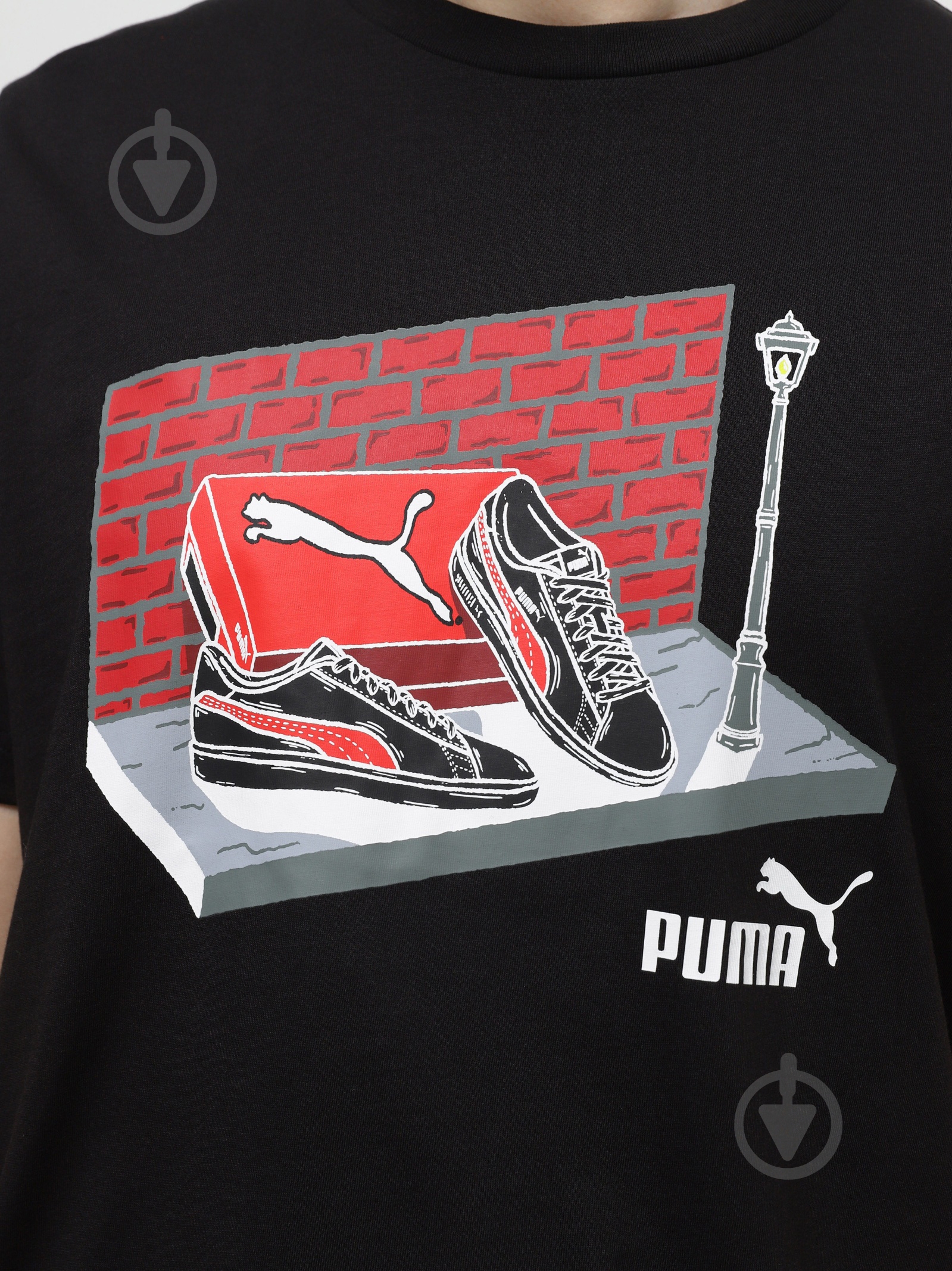 Футболка Puma GRAPHICS Sneaker Box Tee 68017501 р.L черный - фото 3