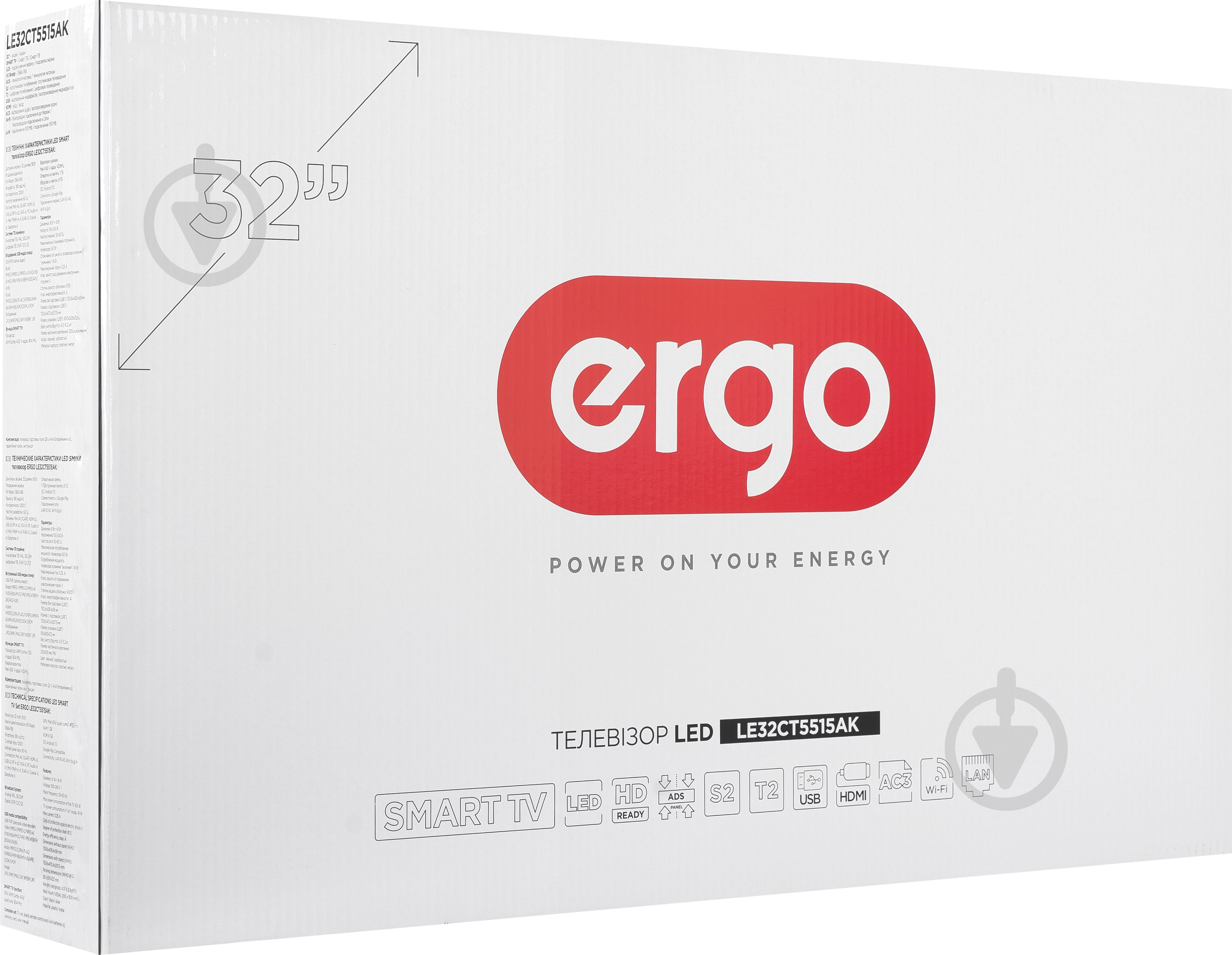 Телевизор Ergo LE32CT5515AK - фото 10