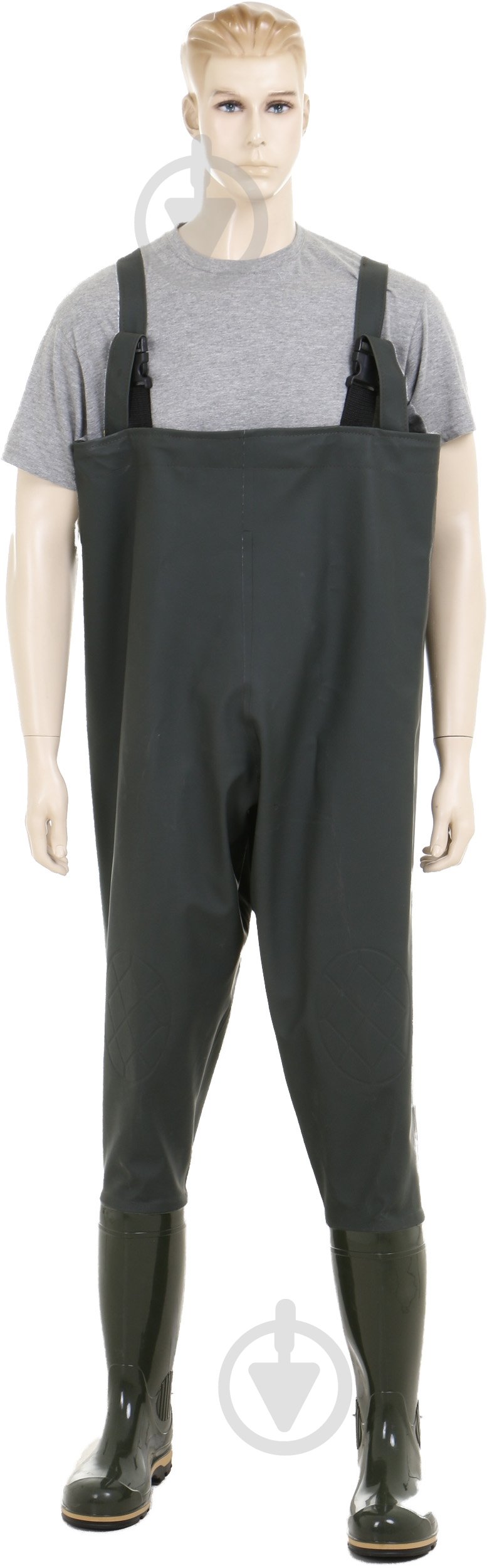 Заброды Євроспец Полукомбинезон рыболовный р.46 серый - фото 1