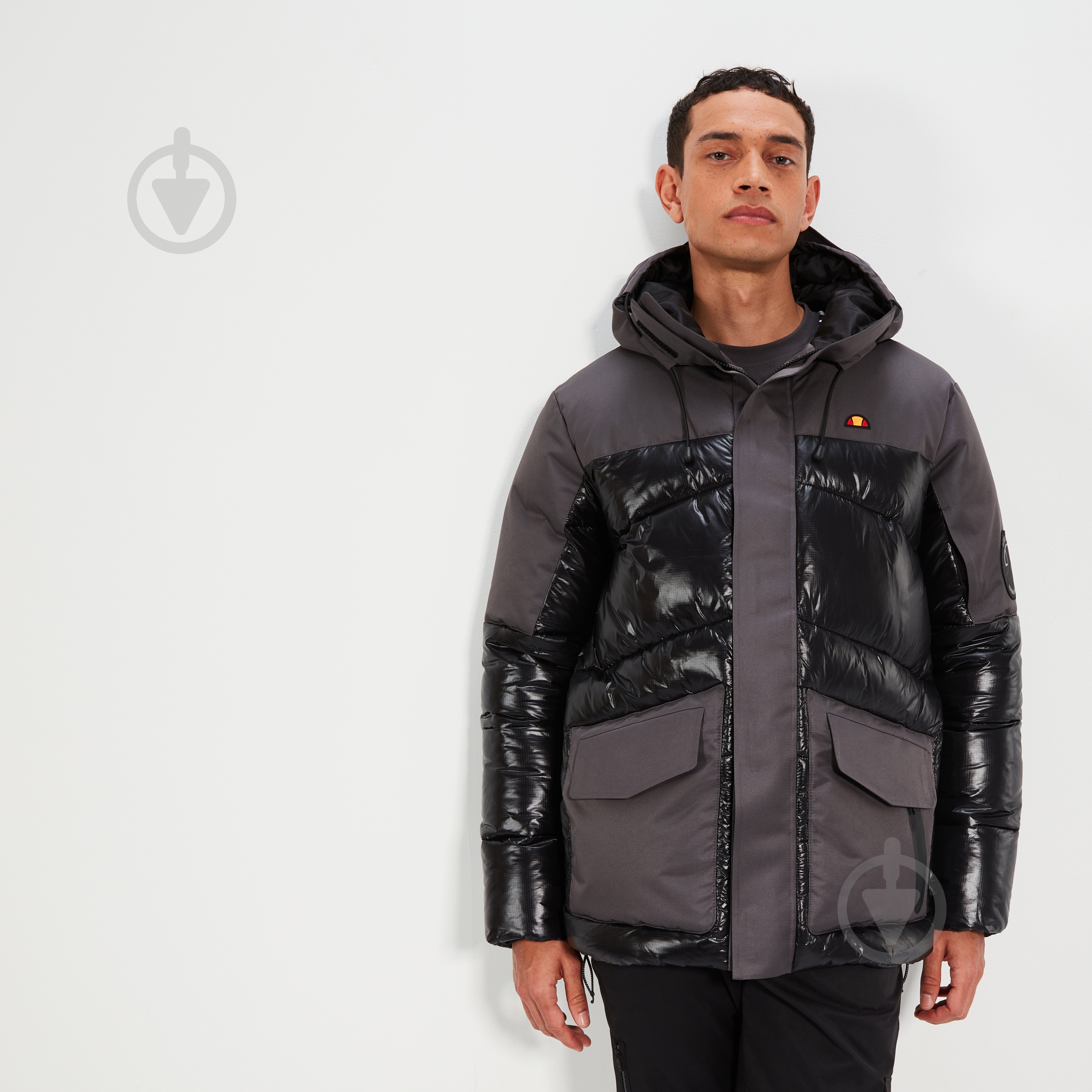 Куртка мужская зимняя Ellesse CIMINI PADDED JACKET SXT19109011 р.M черная - фото 3 Куртка мужская зимняя Ellesse CIMINI PADDED JACKET SXT19109011 р.M черная - фото 3
