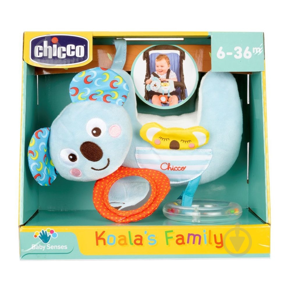 Игрушка-погремушка Chicco Семья коал 10059.00 - фото 3 Игрушка-погремушка Chicco Семья коал 10059.00 - фото 3