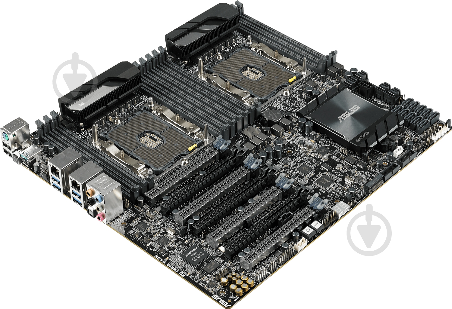 Материнська плата Asus WS C621E SAGE (Socket 3647, Intel C621, EEB) - фото 5 Материнська плата Asus WS C621E SAGE (Socket 3647, Intel C621, EEB) - фото 5