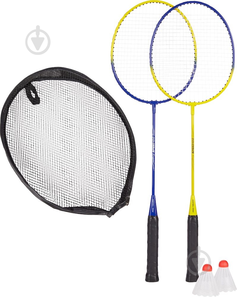 Набор для бадминтона Pro Touch Speed 100 - 2 Ply set 412066-900195 - фото 1