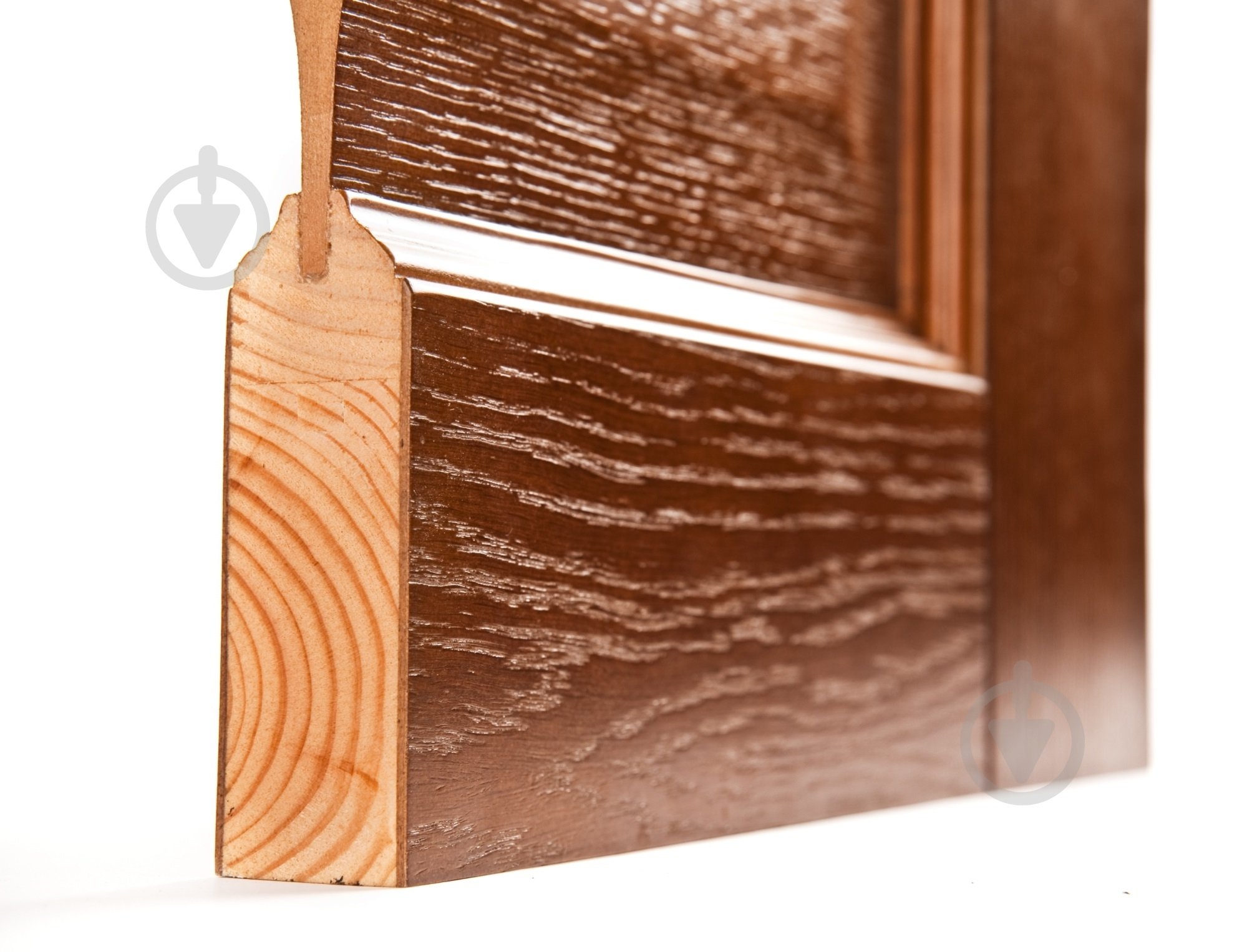 Дверное полотно Термінус №03 ПО 800 мм дуб темный - фото 3