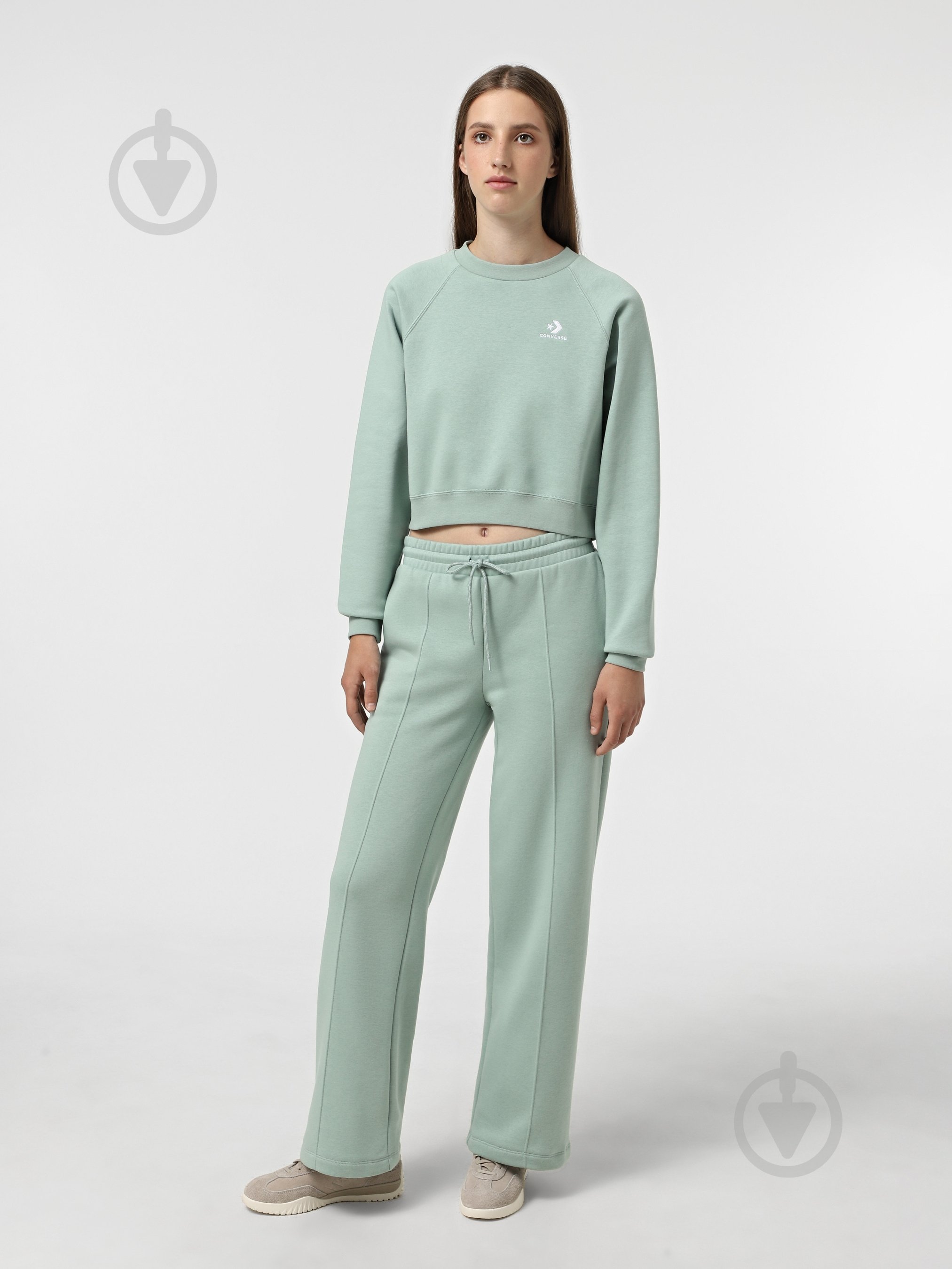 Штани Converse STR CHEV OPENHM PANT CVW5B583-M58 р. L зелений - фото 4 Штани Converse STR CHEV OPENHM PANT CVW5B583-M58 р. L зелений - фото 4