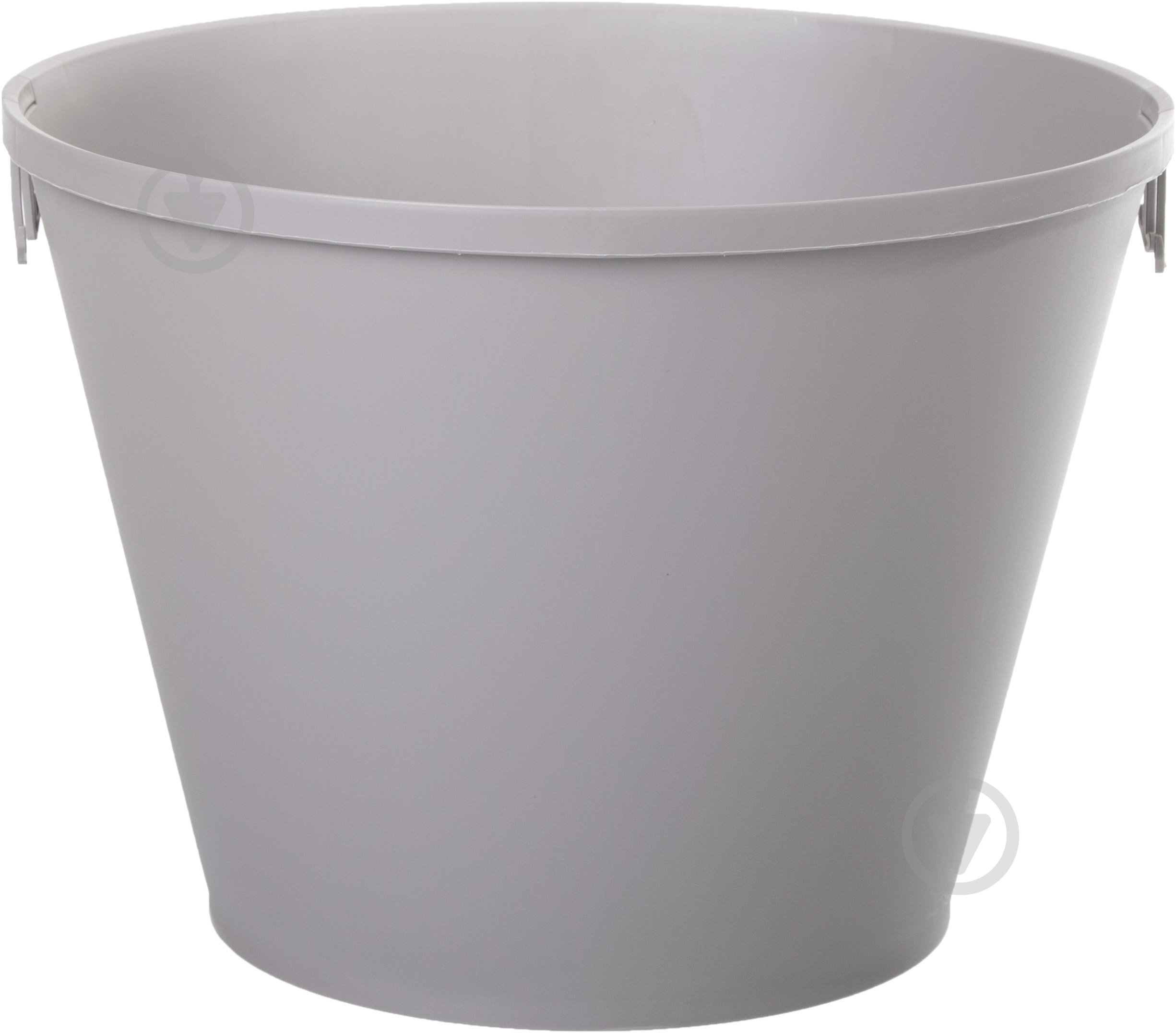 Горщик пластиковий Keter Cozies M круглий 9,4 л сірий - фото 2