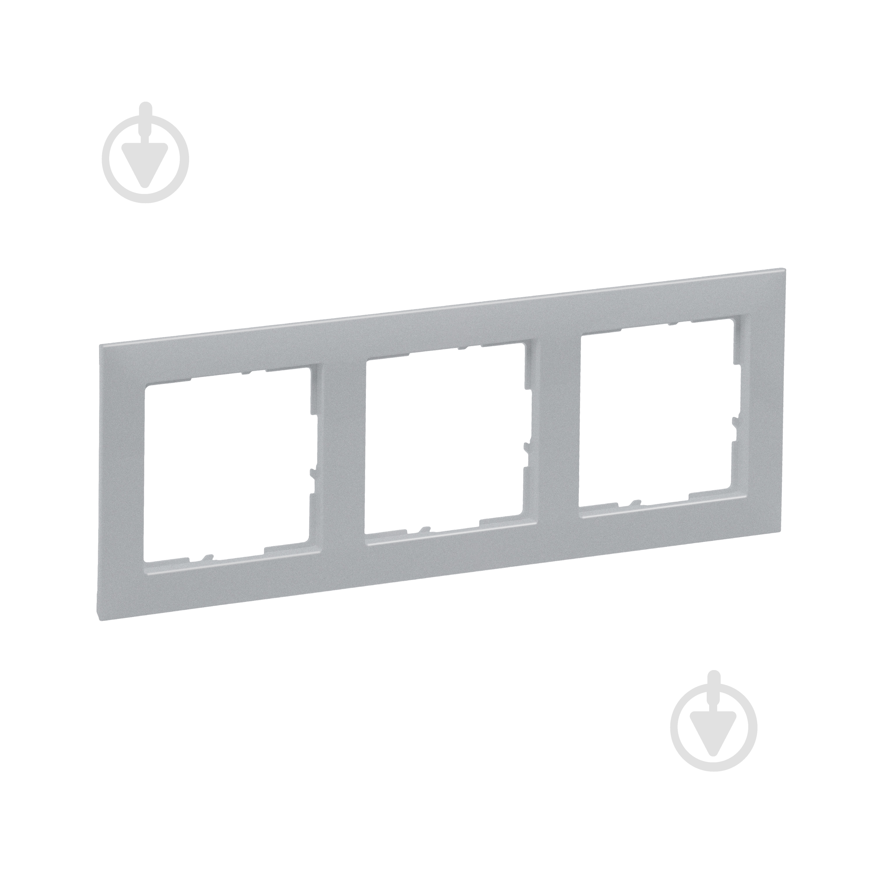 Рамка трехместная Legrand Suno универсальная титан 721603 - фото 1