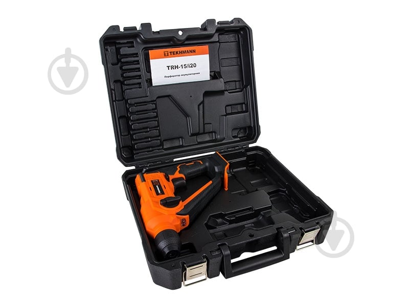 Перфоратор Tekhmann TRH-15/I20 без АКБ та ЗП 1,5 Дж 848393 - фото 6