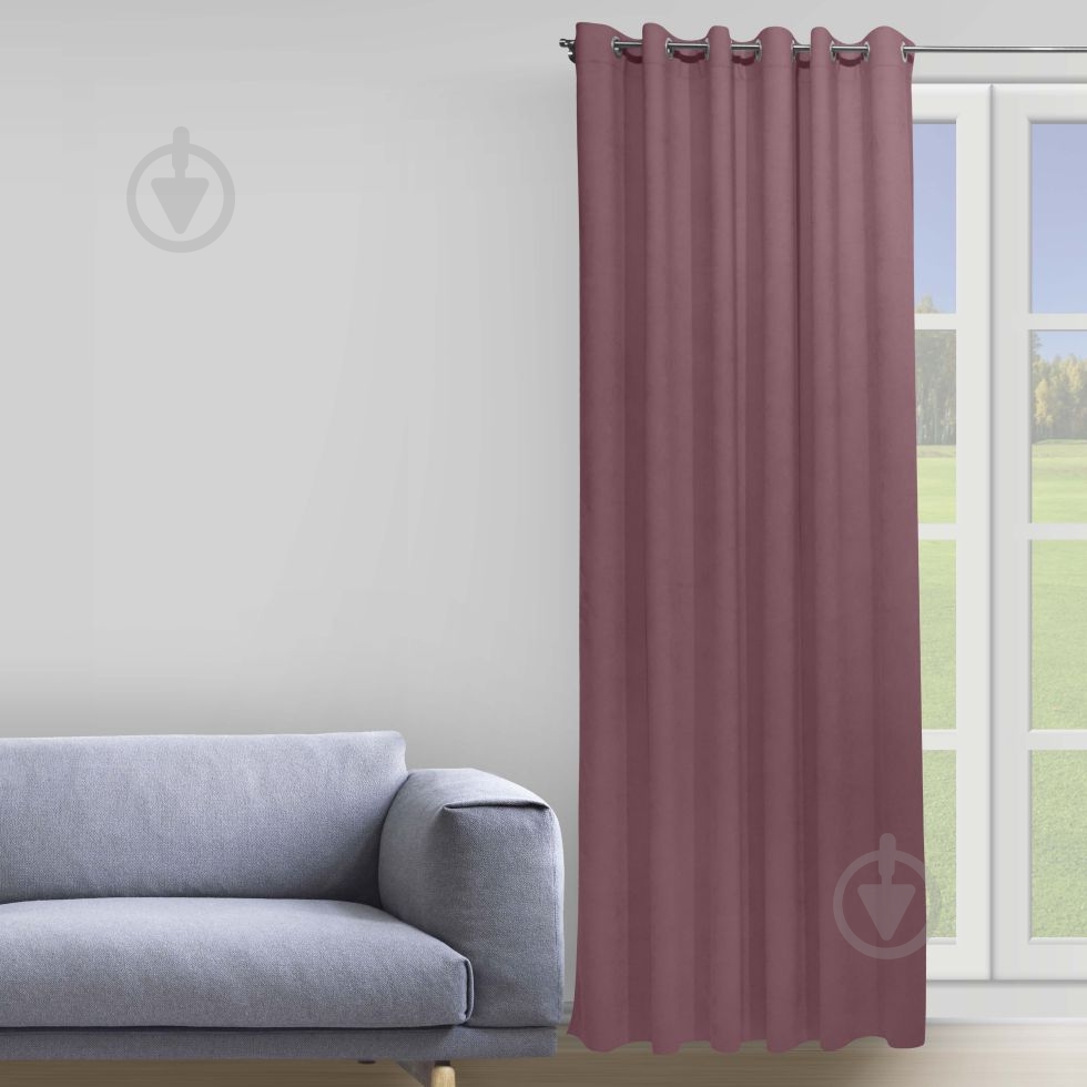 Штора Moda 200х268 см сиреневый Decora textile - фото 1