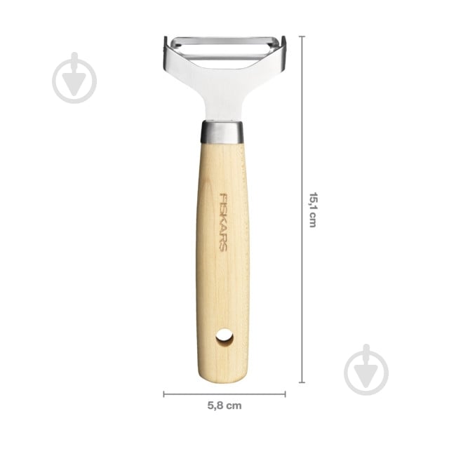 Овощечистка Fiskars Folken Y‑образная (1075682) - фото 3 Овощечистка Fiskars Folken Y‑образная (1075682) - фото 3
