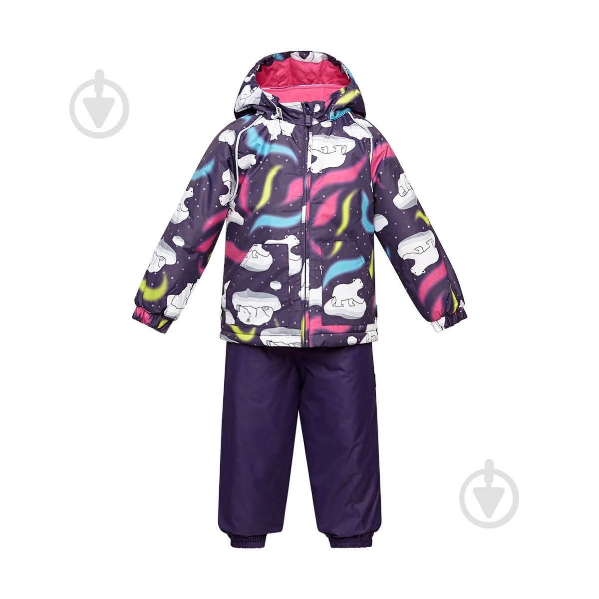 Комплект детской одежды для девочек HUPPA Avery 1 рост 86 темно-лиловый с принтом/темно-лиловый 41780114-13273-086 - фото 1 Комплект детской одежды для девочек HUPPA Avery 1 рост 86 темно-лиловый с принтом/темно-лиловый 41780114-13273-086 - фото 1