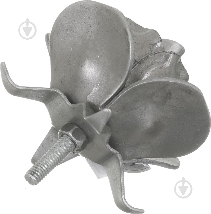 Цветок кованый роза средняя - фото 3 Цветок кованый роза средняя - фото 3