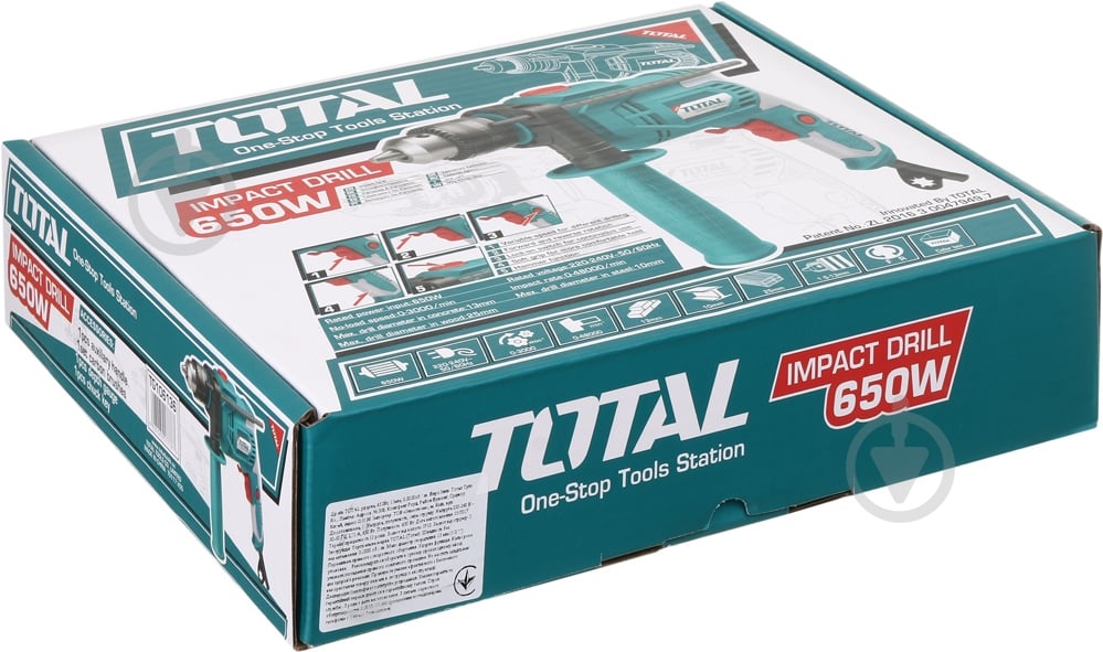 Дриль ударний TOTAL® TG106136 - фото 4