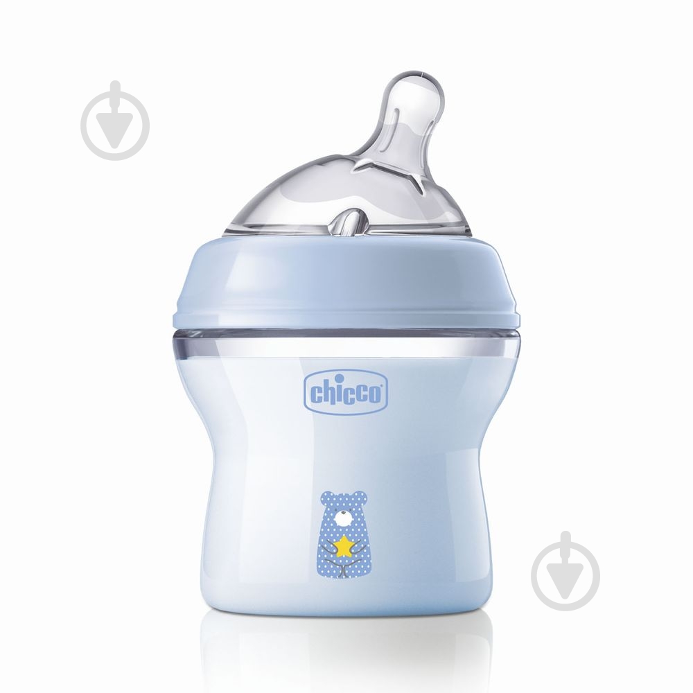 Бутылка детская Chicco Natural Feeling NEW 150 мл 0м+ - фото 1