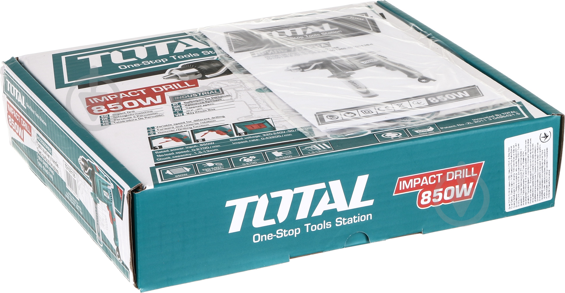 Дриль ударний TOTAL® TG109136 - фото 4