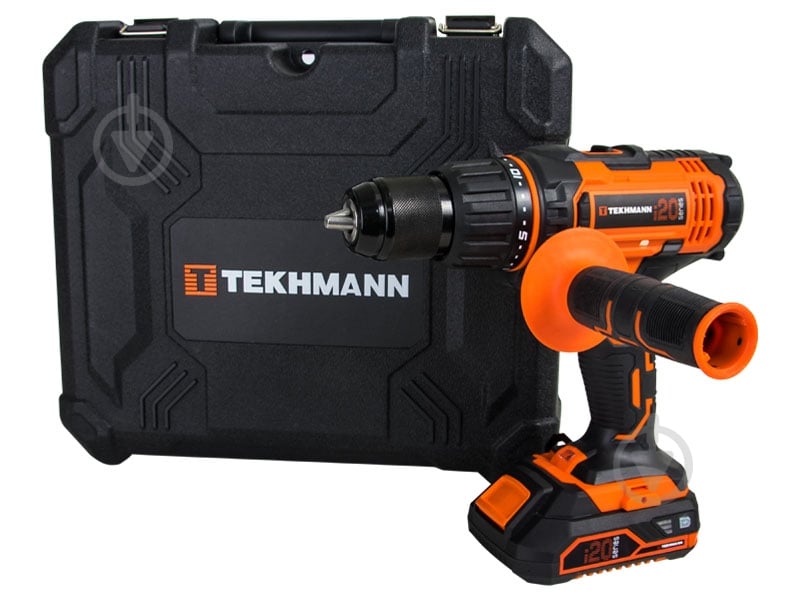 ᐉ Шуруповерт ударный аккумуляторный Tekhmann TCD-60/I20 KIT