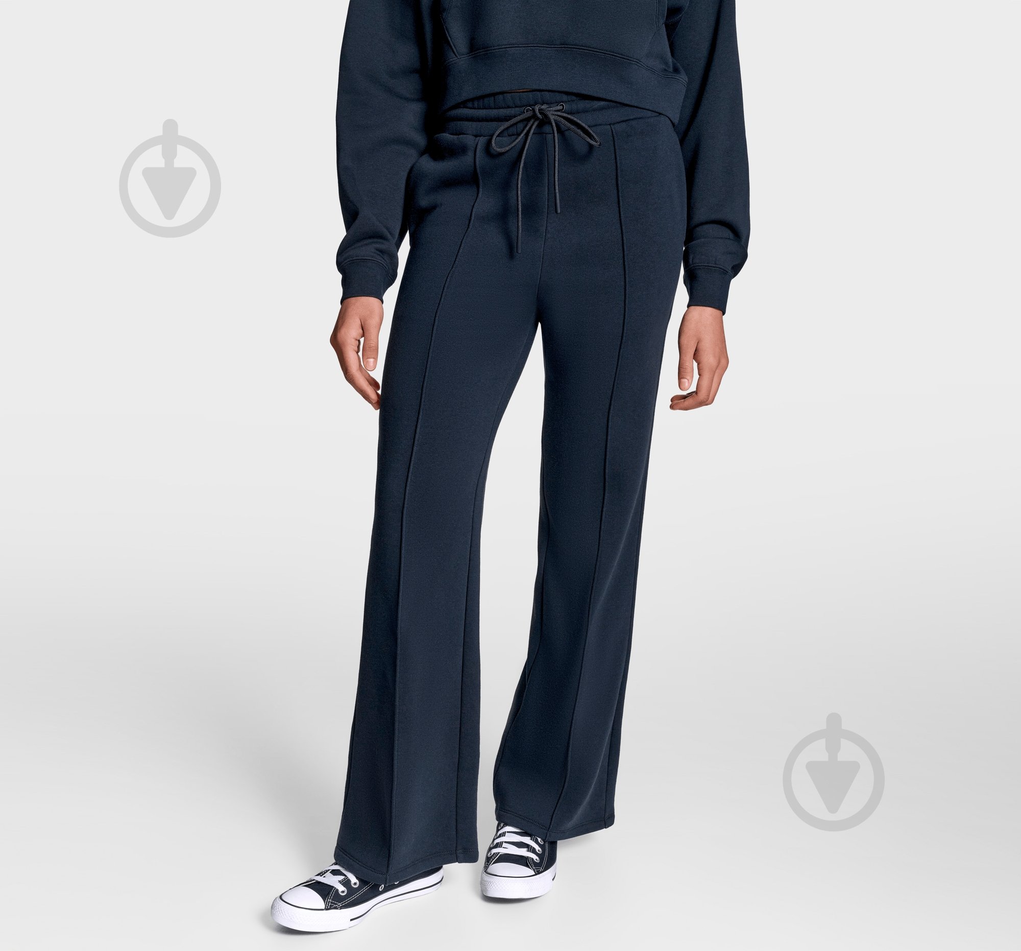 Штани Converse STR CHEV OPENHM PANT CVW5B583-BLK р. M чорний - фото 1