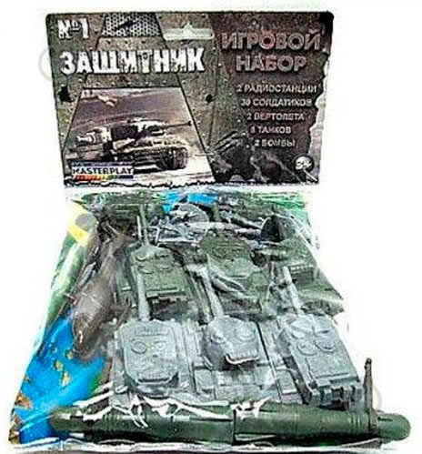 Игровой набор Colorplast Masterplay 1-042 Защитник №1 - фото 1