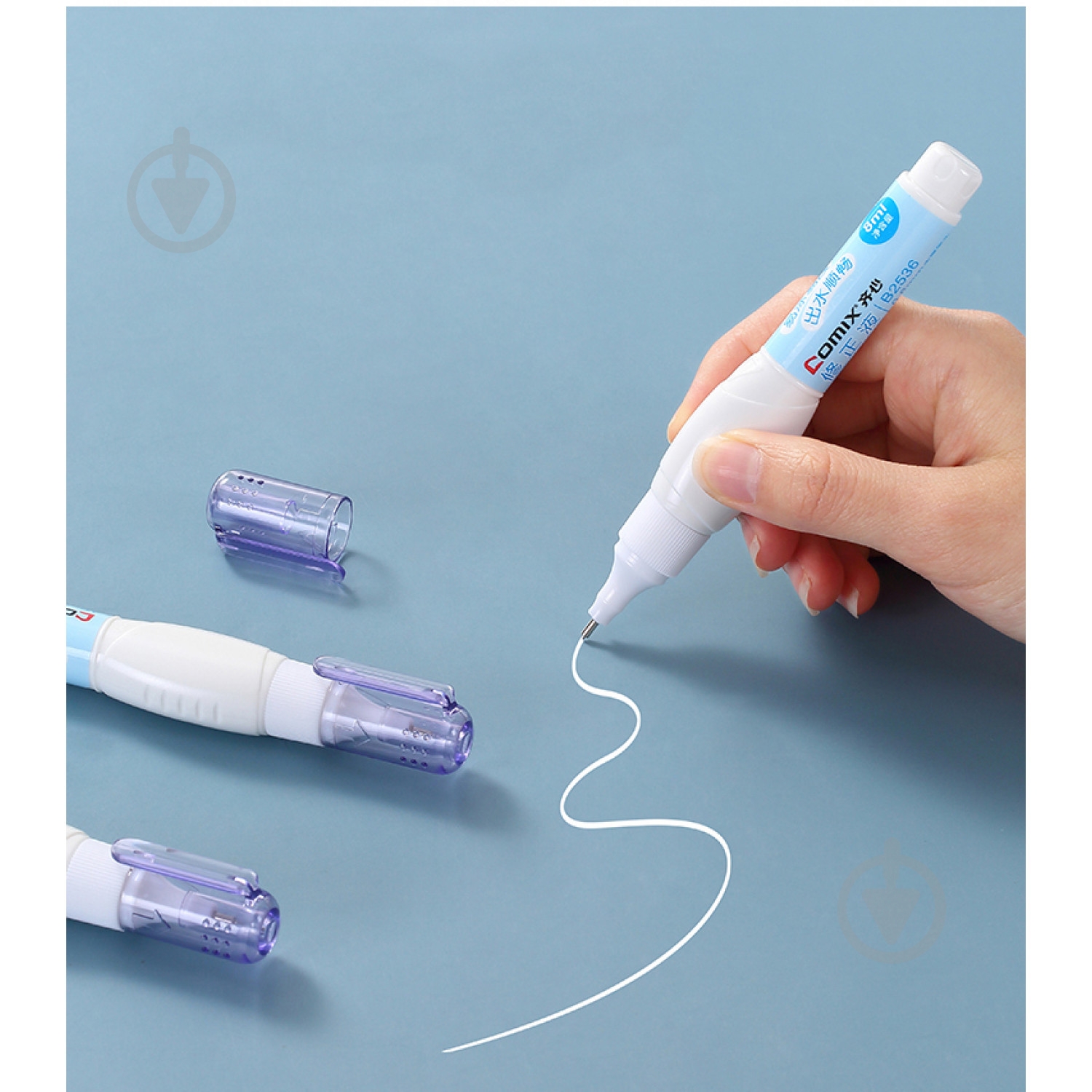 Корректор-ручка Comix 8 мл B2536 - фото 5 Корректор-ручка Comix 8 мл B2536 - фото 5