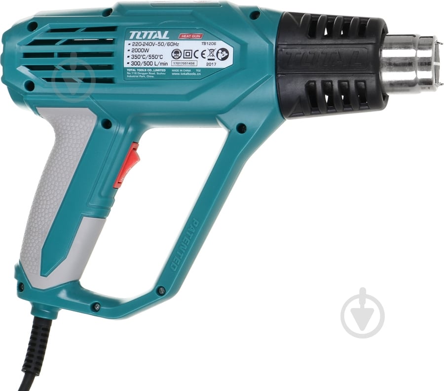 Фен строительный TOTAL® TB1206 - фото 3