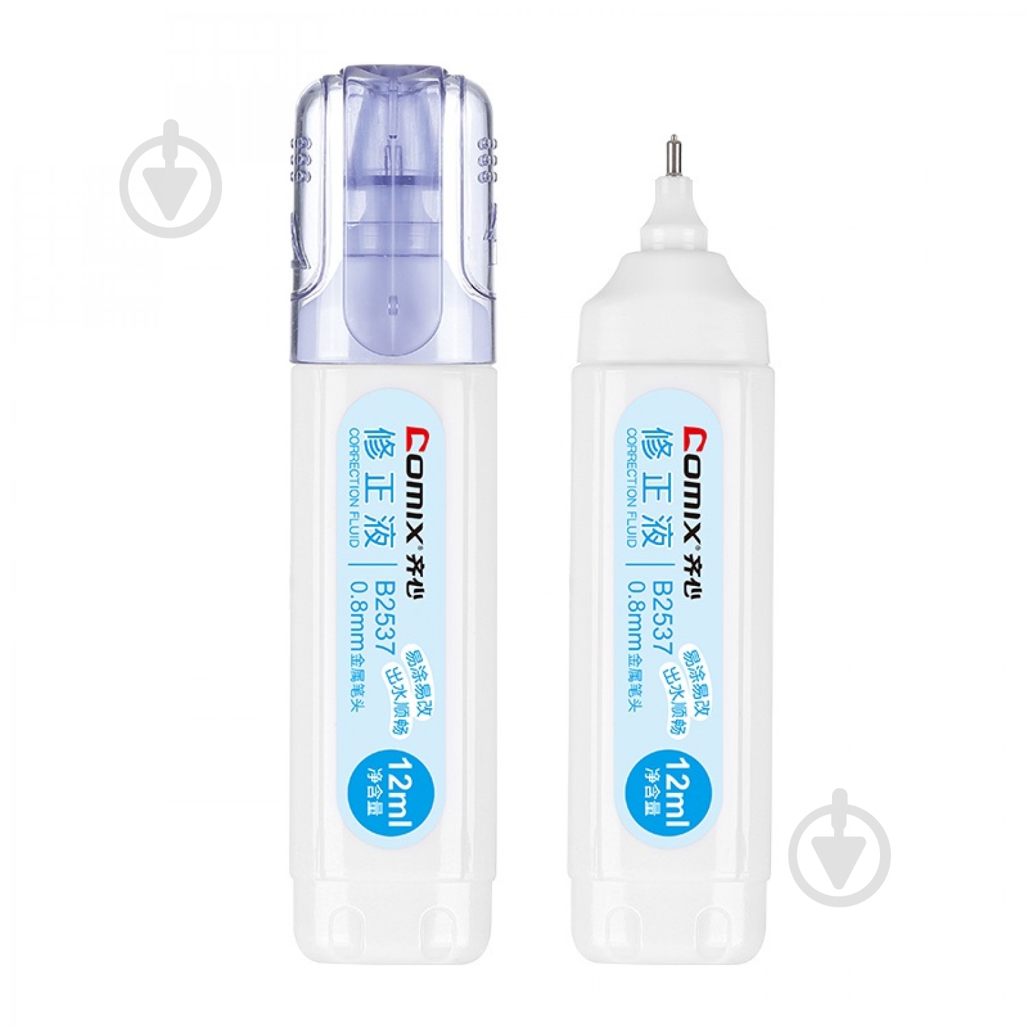 Коректор-ручка Comix 12 мл B2537 - фото 1 Коректор-ручка Comix 12 мл B2537 - фото 1