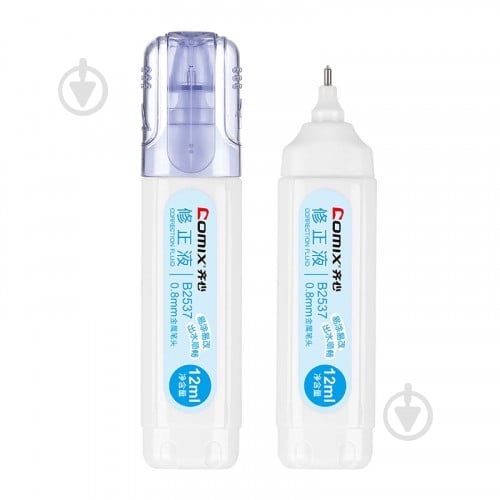 Коректор-ручка Comix 12 мл B2537 - фото 2 Коректор-ручка Comix 12 мл B2537 - фото 2