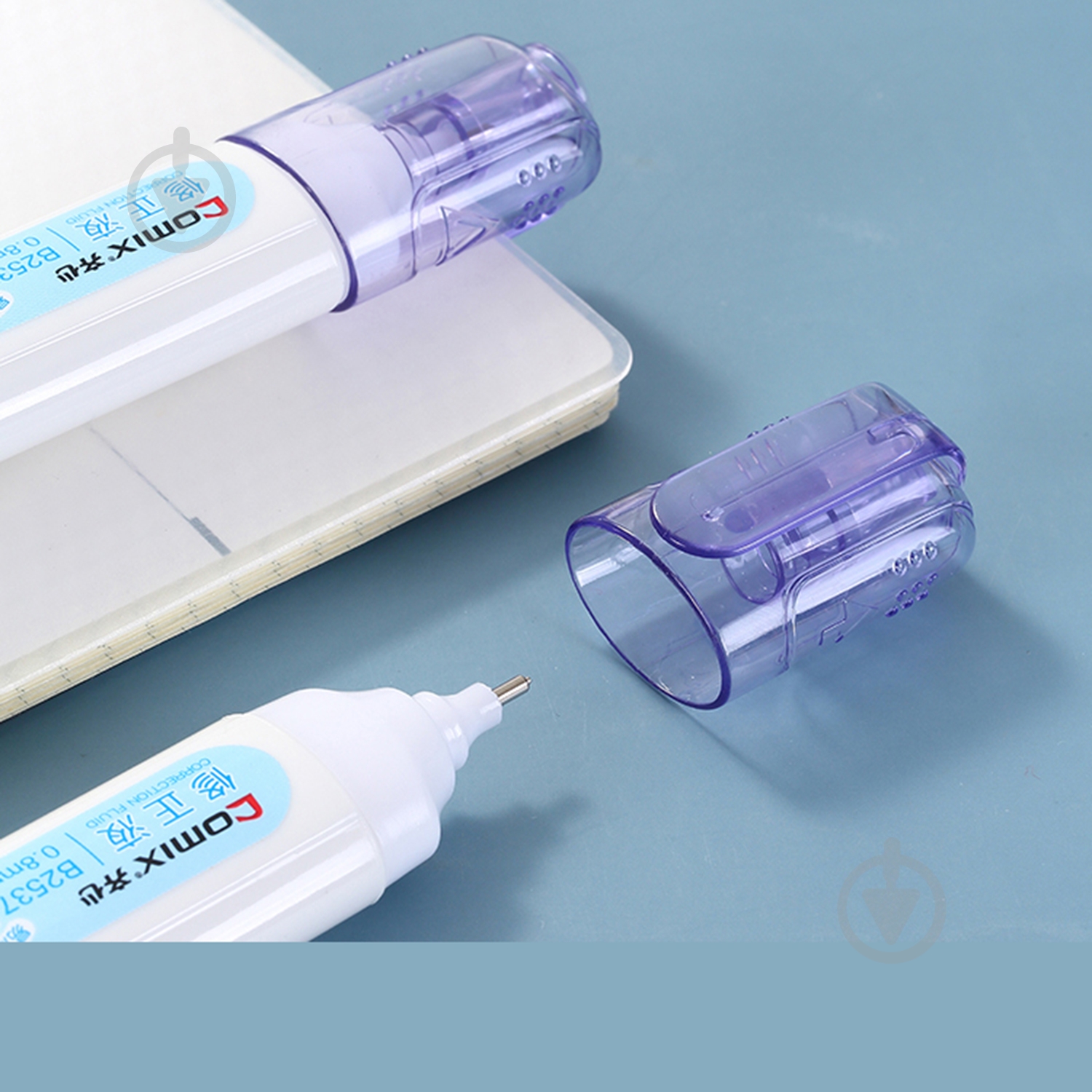 Коректор-ручка Comix 12 мл B2537 - фото 3 Коректор-ручка Comix 12 мл B2537 - фото 3