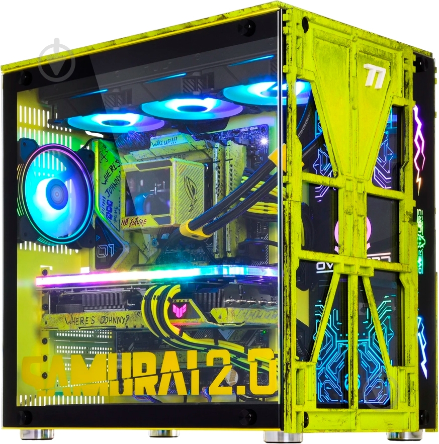 Системный блок Artline Samurai (SAMURAIv39) yellow - фото 1