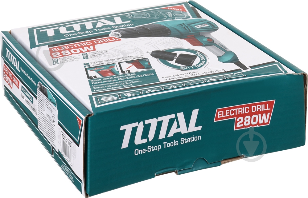 Шуруповерт сетевой TOTAL® TD502106 - фото 4 Шуруповерт сетевой TOTAL® TD502106 - фото 4