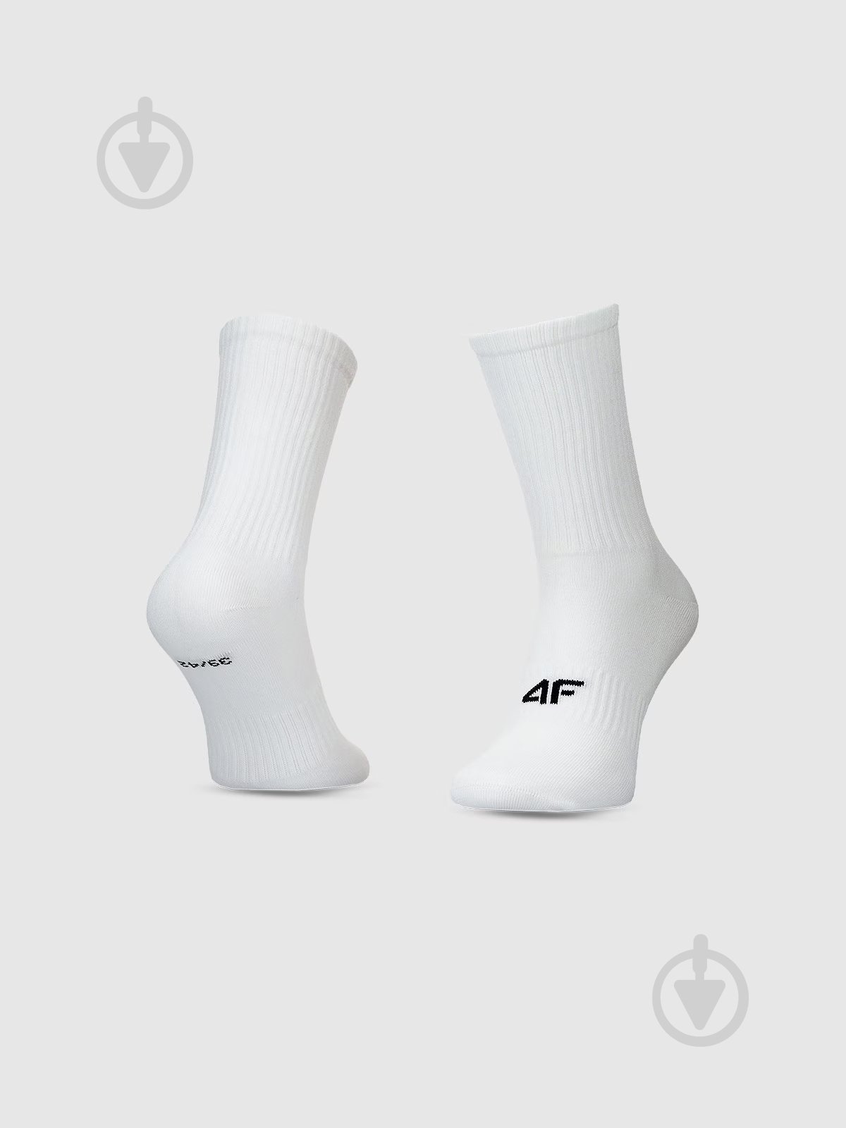 Шкарпетки 4F SOCKS CAS M478 (3pack) 4FWMM00USOCM478-10S р.39-42 білий 3 шт. - фото 2 Шкарпетки 4F SOCKS CAS M478 (3pack) 4FWMM00USOCM478-10S р.39-42 білий 3 шт. - фото 2