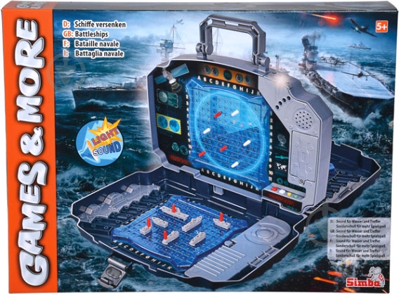 Игра настольная Simba Морской бой 6104435 - фото 1