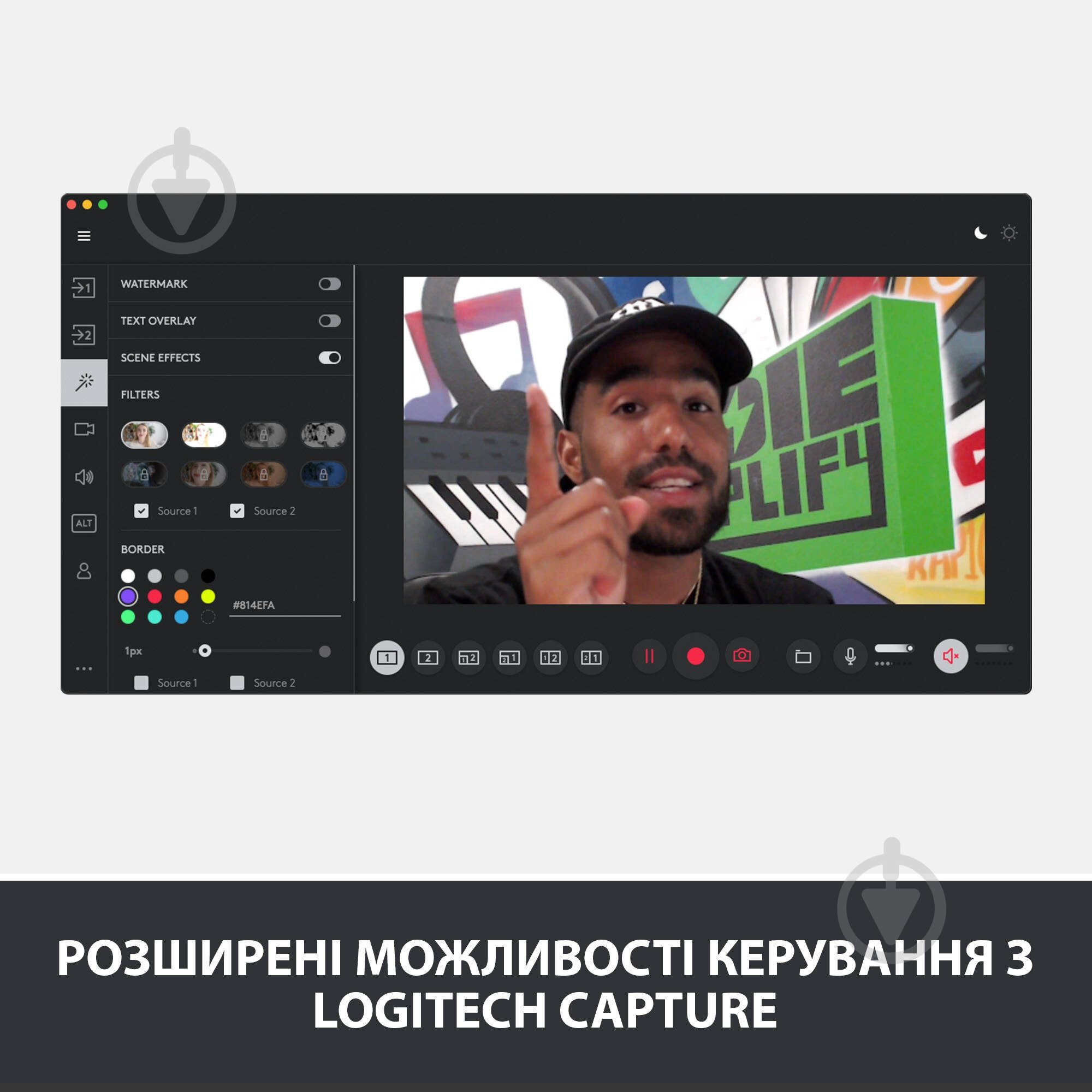 Веб-камера Logitech StreamCam GRAPHITE (L960-001281) - фото 8