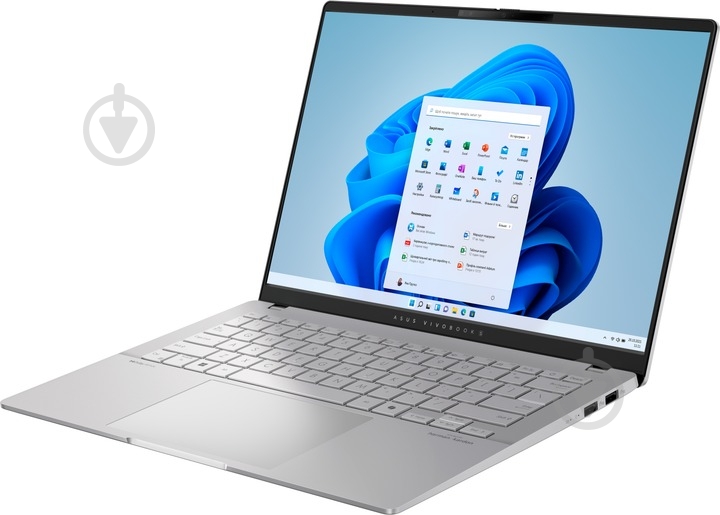 Ноутбук Asus VivoBook S 14 M5406KA-PP110W 14" (90NB15W1-M00680) cool silver - фото 4