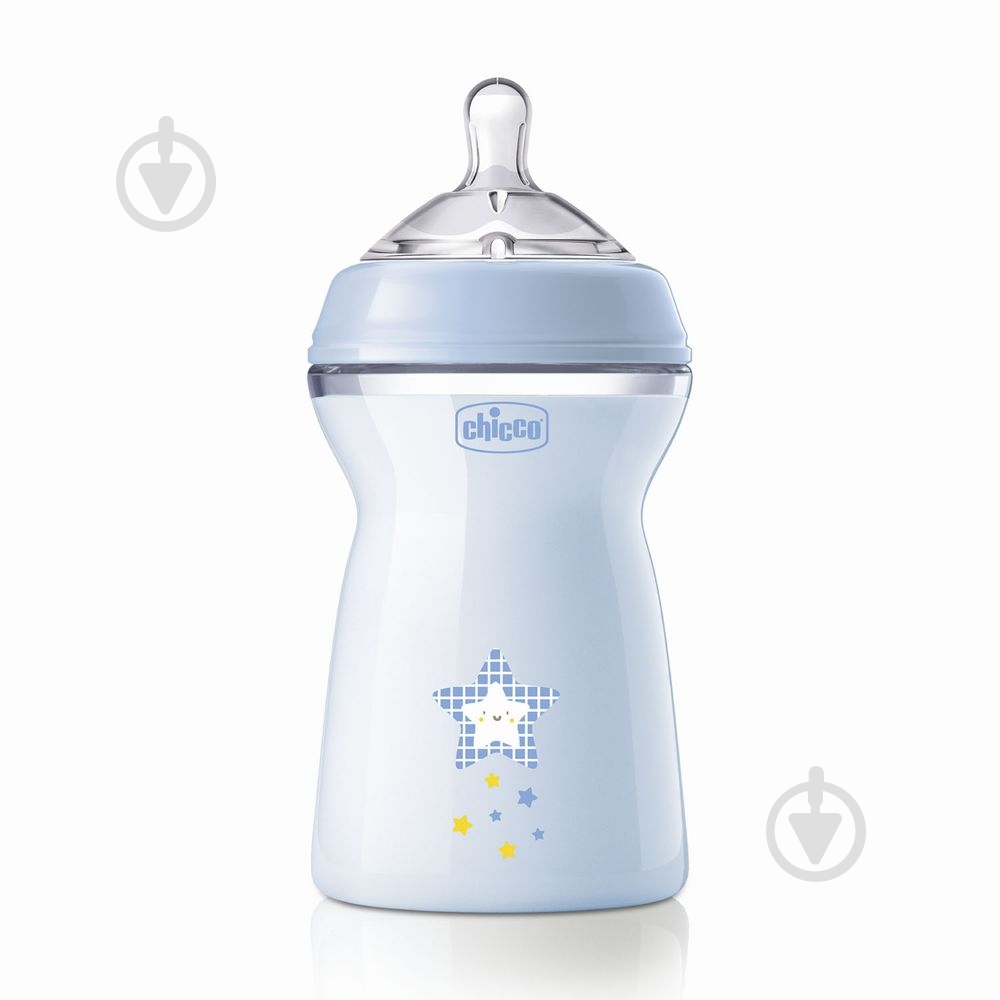Бутылка детская Chicco Natural Feeling NEW 330 мл 6м+ - фото 1