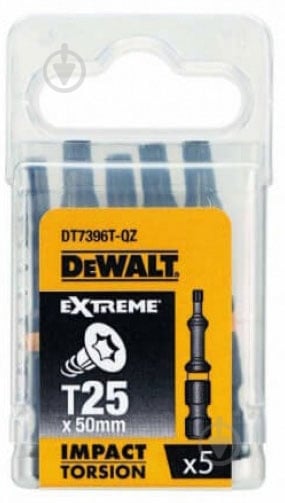 Набор бит DeWalt 5 шт. DT7396T - фото 1