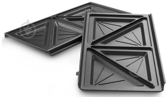 Комплект Delonghi DLSK 154 пластины для сендвичей - фото 1 Комплект Delonghi DLSK 154 пластины для сендвичей - фото 1