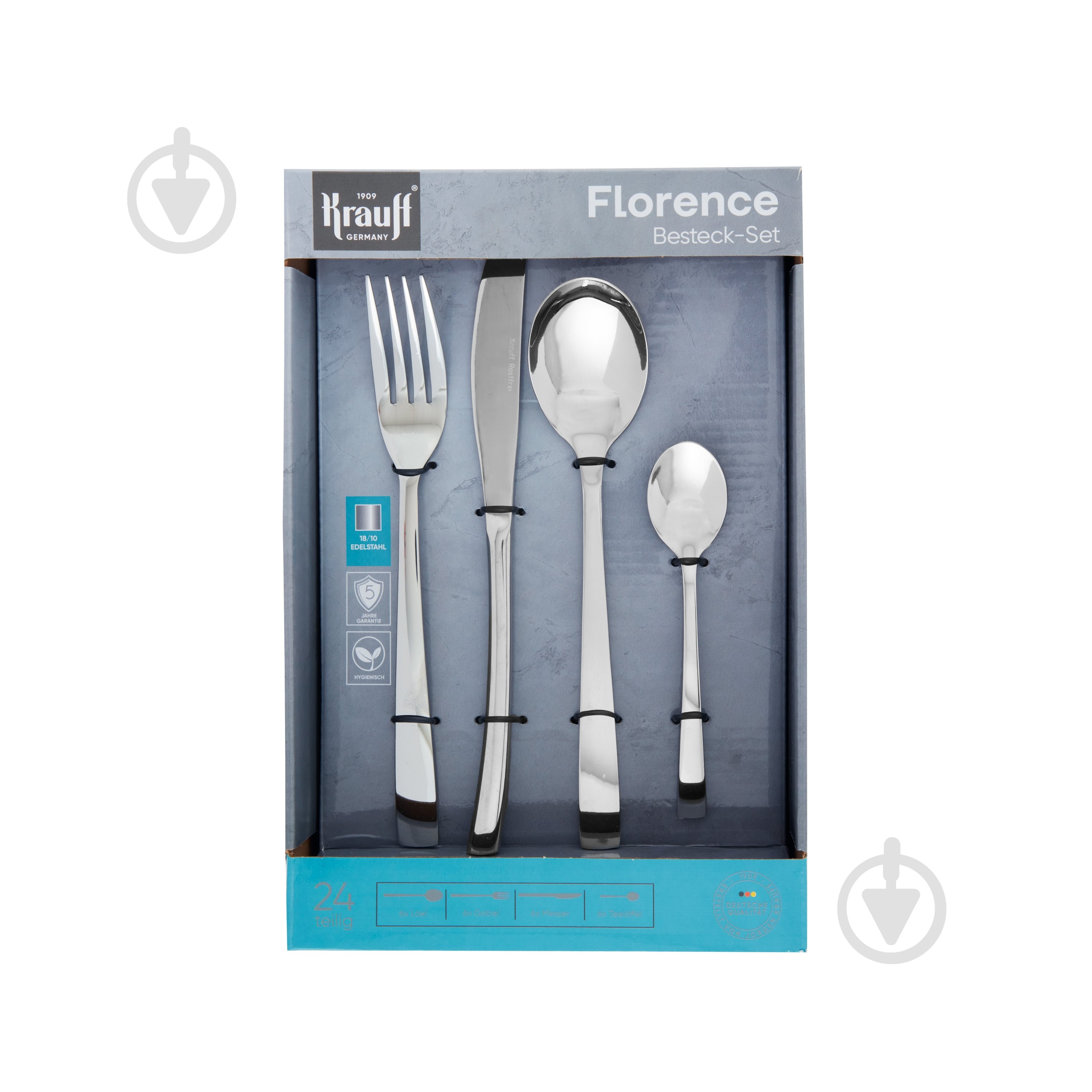Набор столовых приборов Krauff Florence 24 предмета 29-178-024 - фото 2