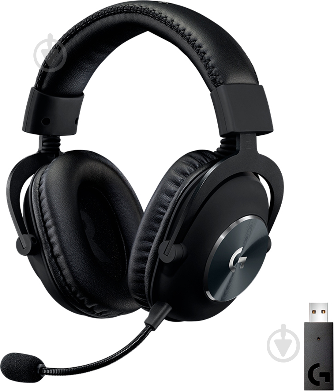 Гарнитура игровая Logitech PRO X Wireless LIGHTSPEED Gaming Headset black (981-000907) - фото 1