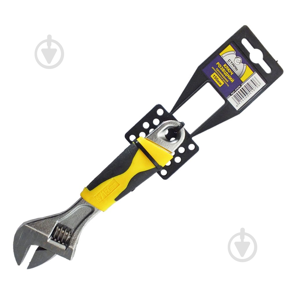 Ключ разводной 300 мм Сталь 67925 - фото 1