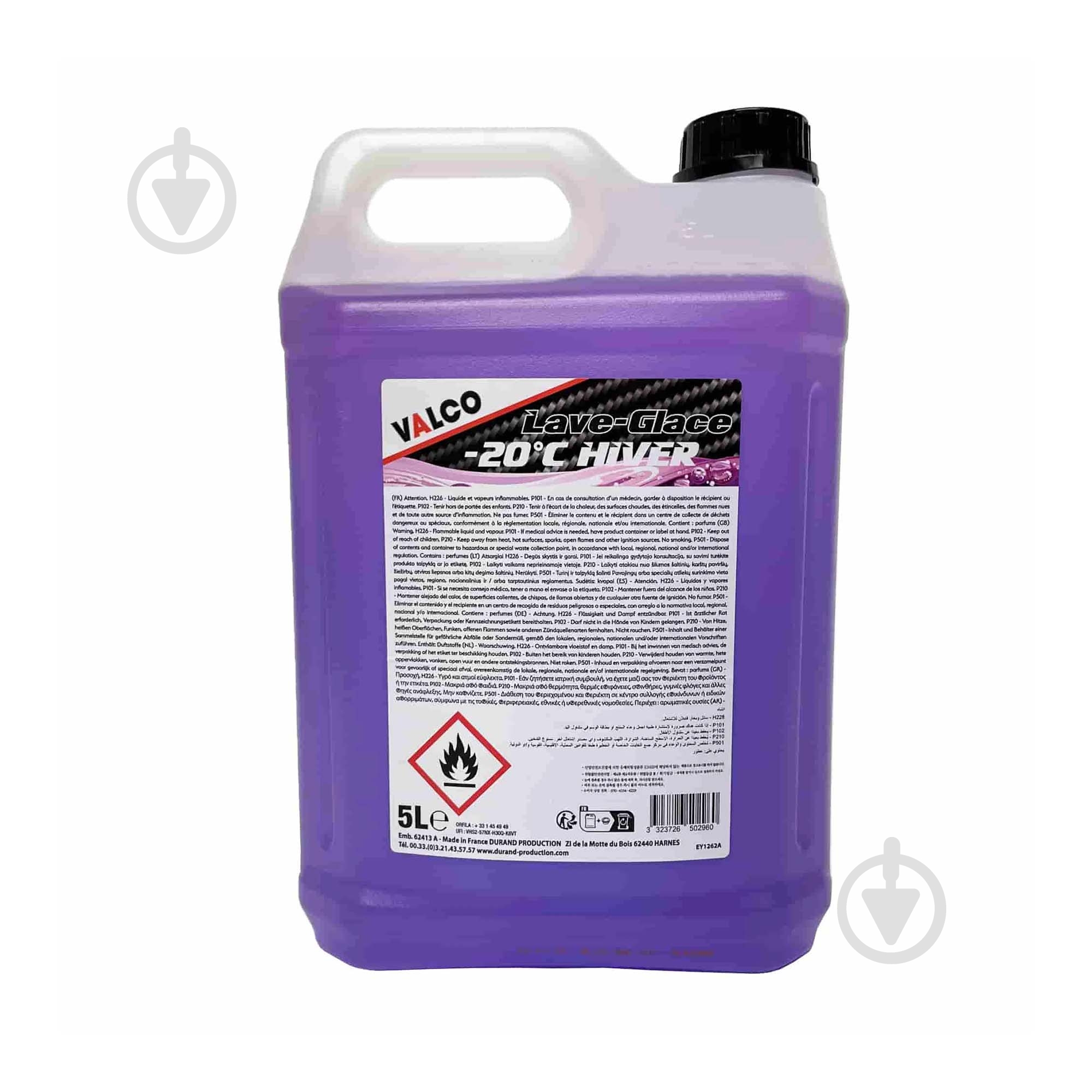 Омыватель стекла Valco LG-20 зима 5 л - фото 2