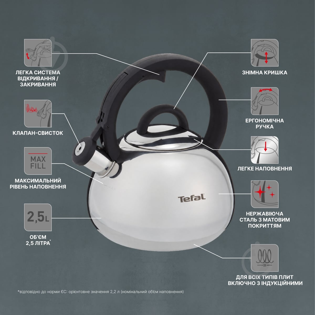 Tefal Duetto + 2.5 л N4180310 - фото 6